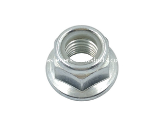 LA CHINE Noix de flange hexagonale galvanisée DIN6926 à couple dominant avec inserts en nylon de qualité 10 fournisseur