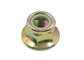 Noix de flange hexagonale galvanisée DIN6926 à couple dominant avec inserts en nylon de qualité 10 fournisseur