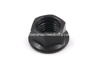 LA CHINE Noix spéciale de flange hexagonale en acier noir de qualité 8 utilisée pour l'entretien des automobiles fournisseur