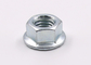 Noix de flange hexagonale galvanisée DIN6923 en acier de qualité 8 avec serrures fournisseur