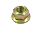 Noix de flange hexagonale galvanisée ISO7044 à couple prédominant en trois points entièrement métallique de type 10 fournisseur